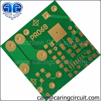 what is an electronic circuit? Gold electronic circuit with details